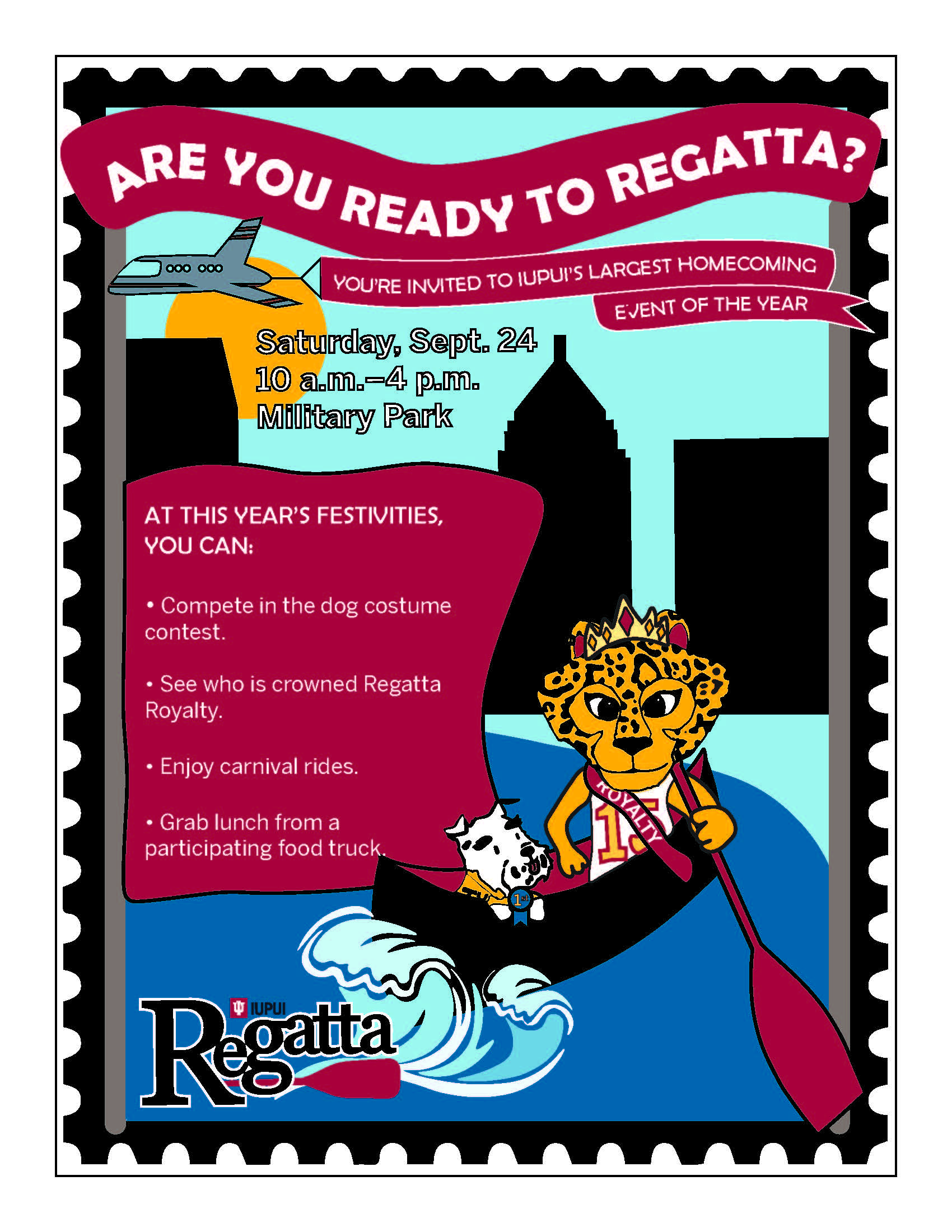 The regatta 2022 poster.